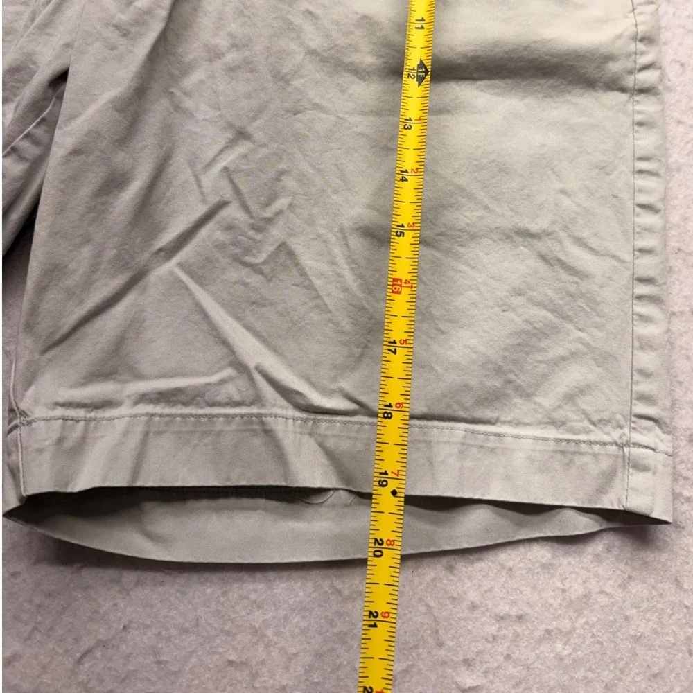 Bills Khakis Parker Short Classic Fit Mens 37 Light Khaki Cotton Made in USA
